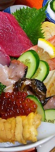 壱岐、海鮮丼の三益寿司